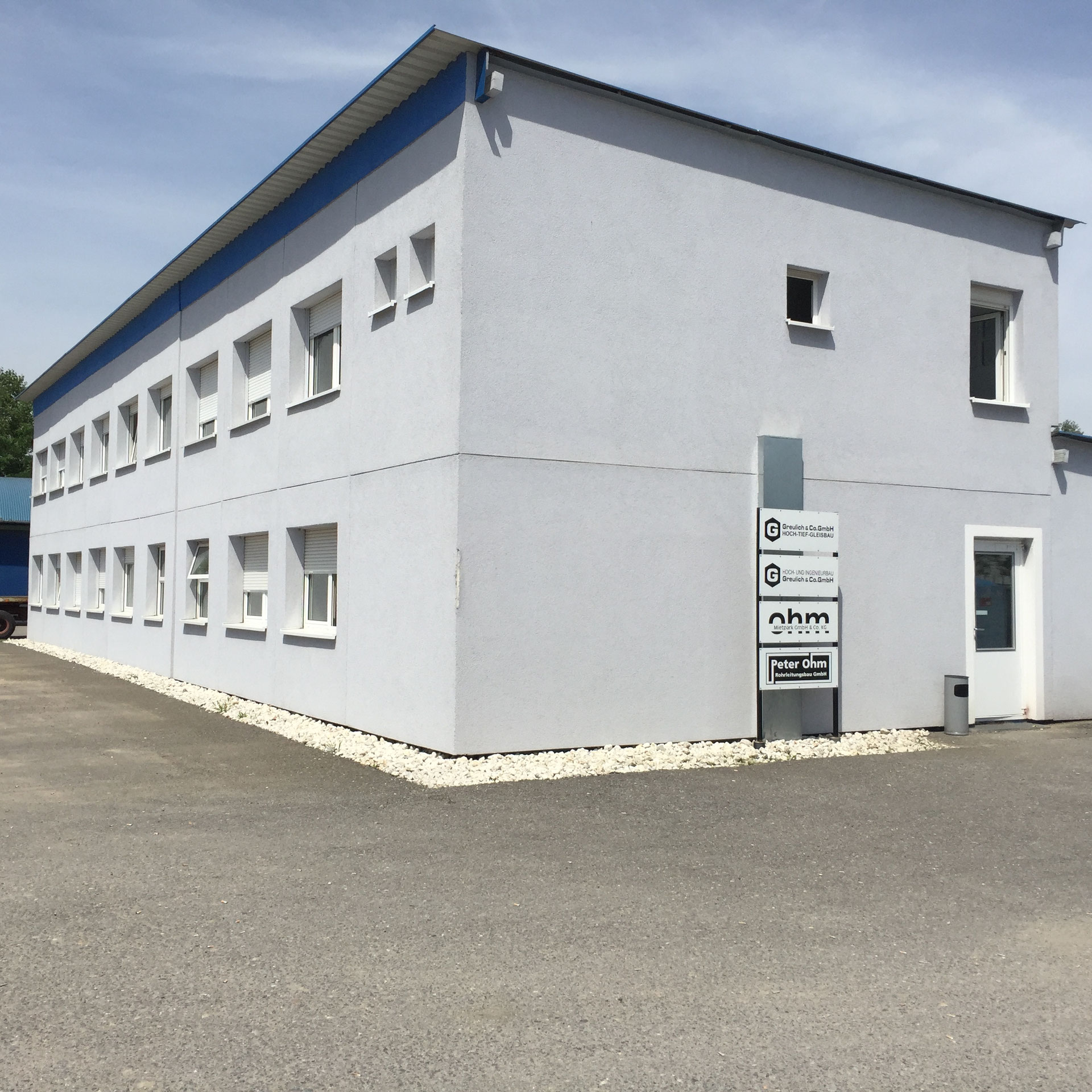 Das repräsentative Firmengebäude der Greulich & Co. GmbH